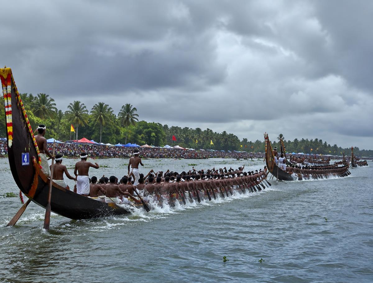 Snake Boat Races on the Backwaters