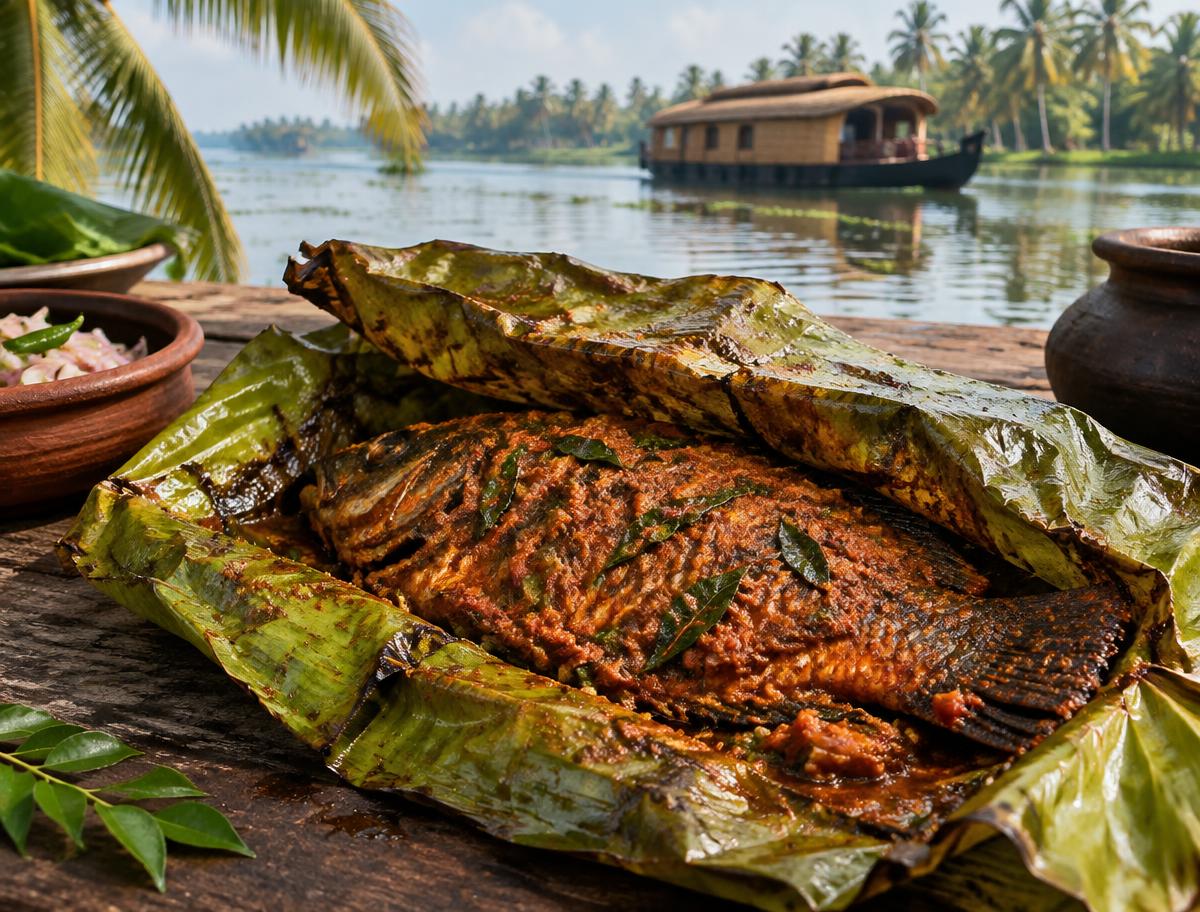 Karimeen Pollichathu