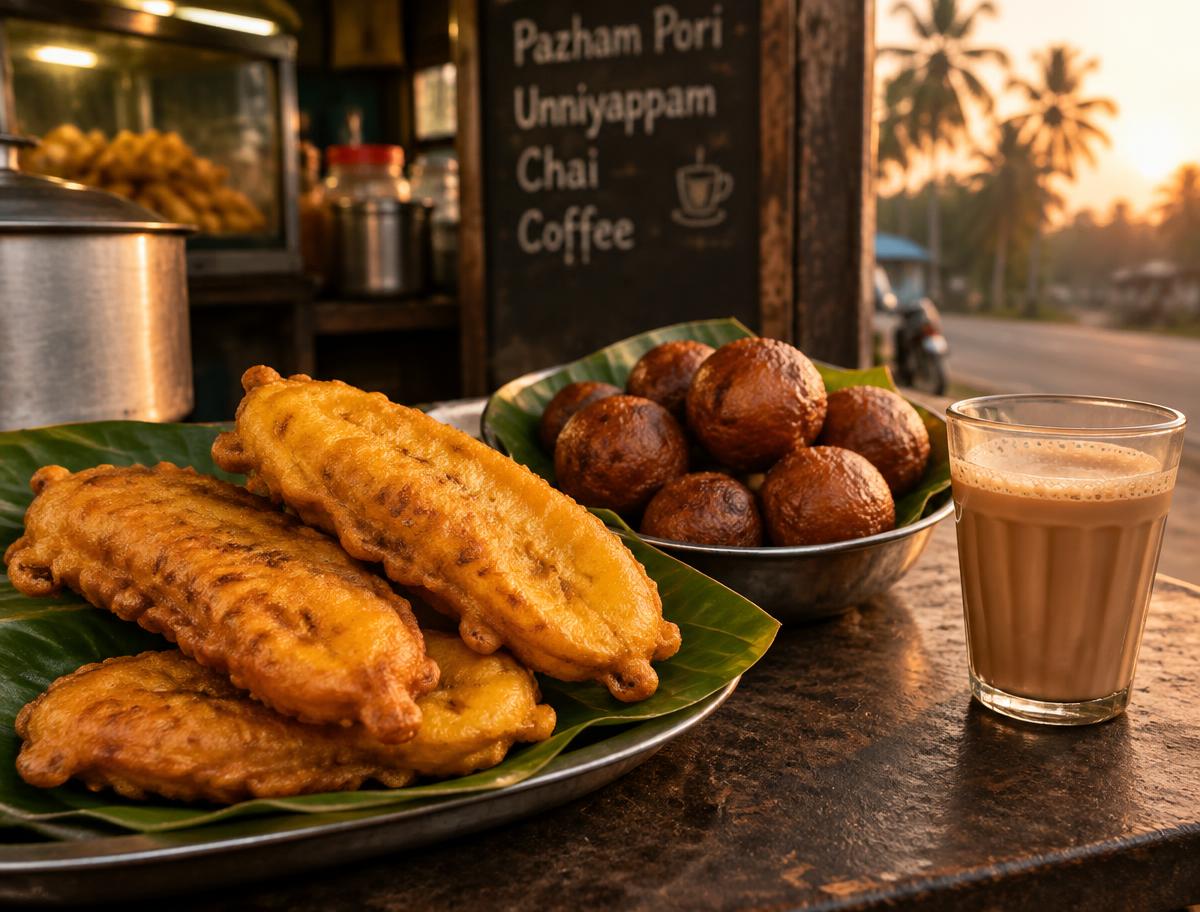 Pazham Pori & Chai